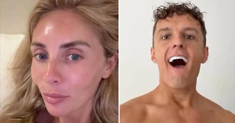 Split photos of Bonnie Blue and Jak White