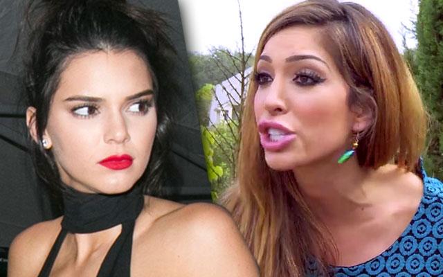 Farrah Abraham Kendall Jenner Feud