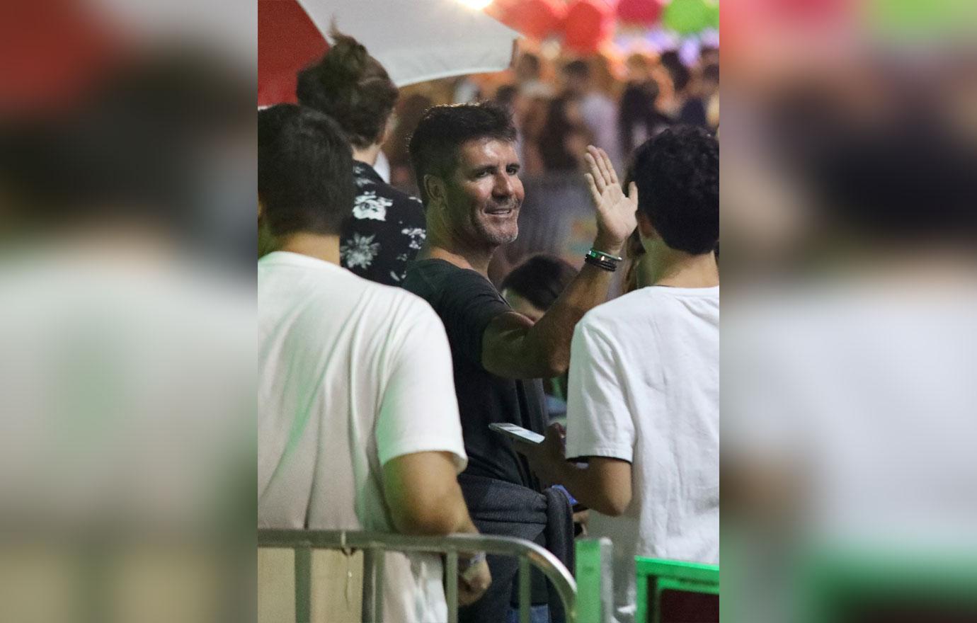 Simon Cowell Attends Cookoff Amid Plastic Surgery Talk