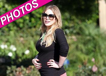 //hilary duff pregnant post
