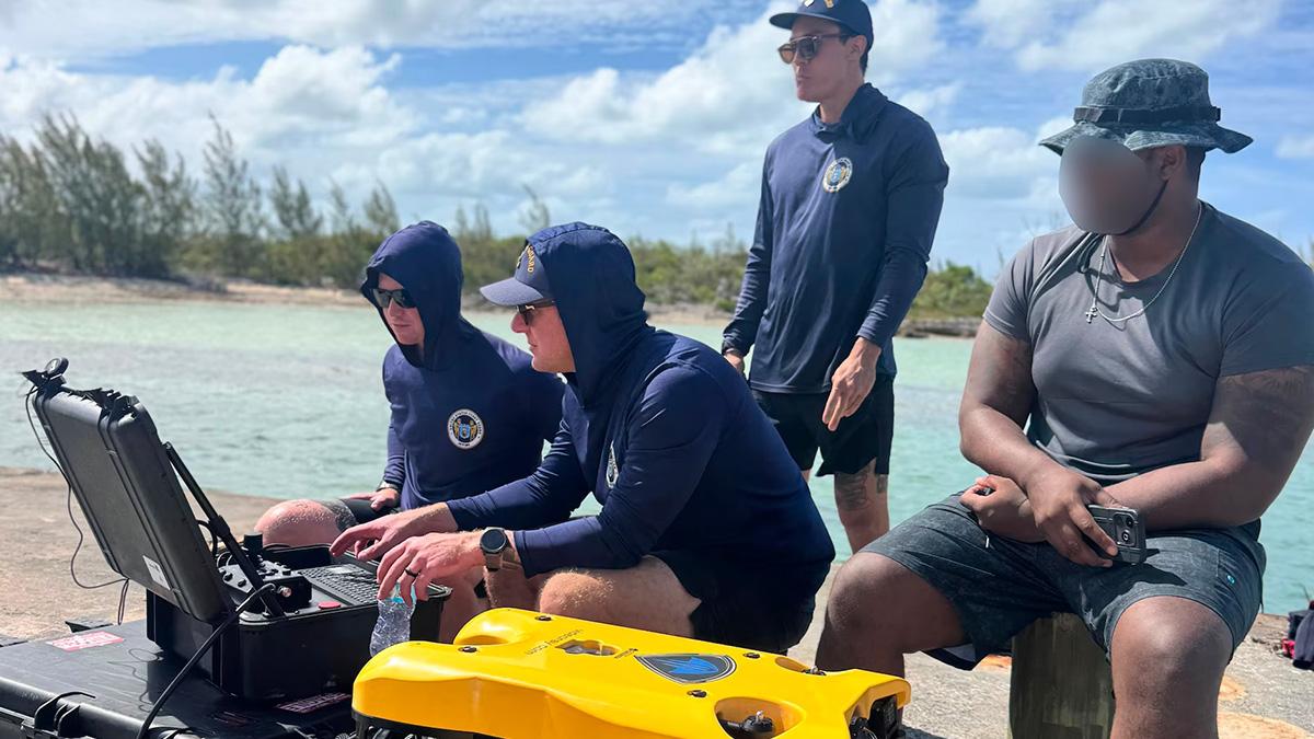 Crews spent time last week searching the murky waters for clues.