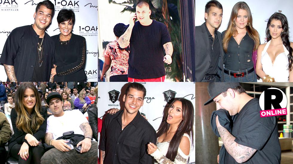 Rob Kardashian Kim Kardashian Feud