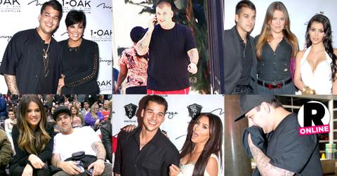 Rob Kardashian Kim Kardashian Feud