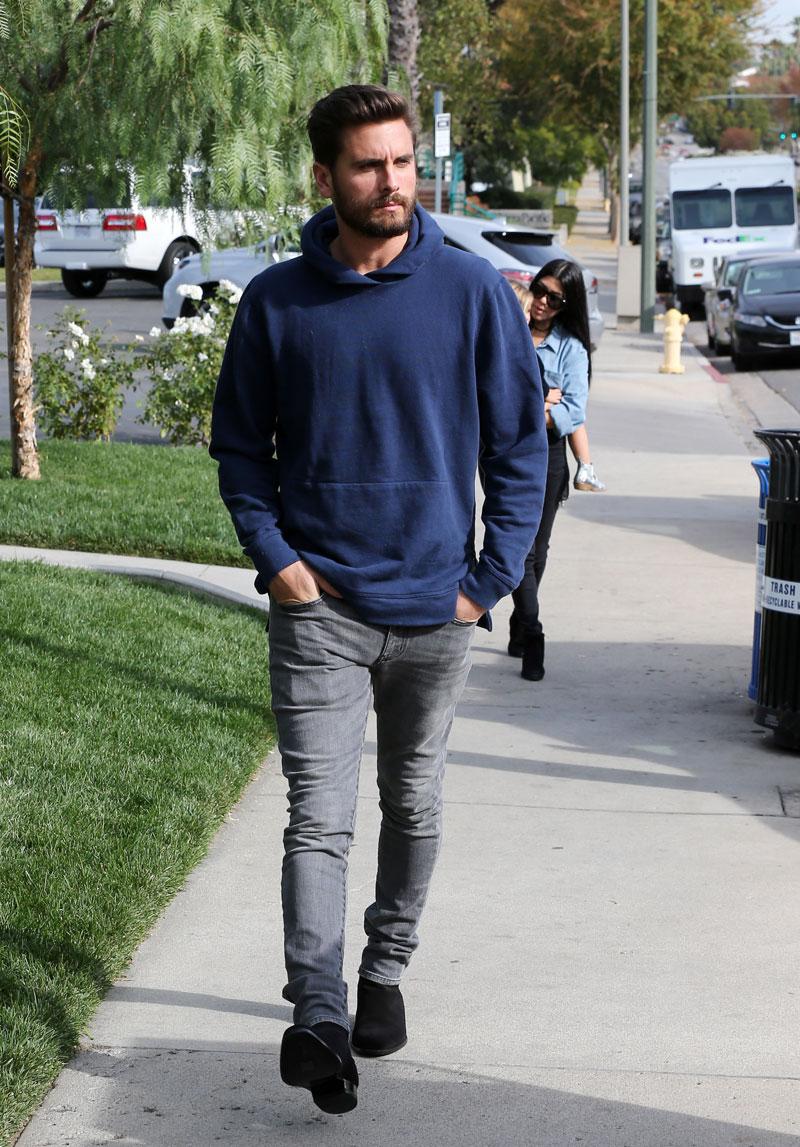 Kourtney Kardashian Scott Disick Lunch Penelope