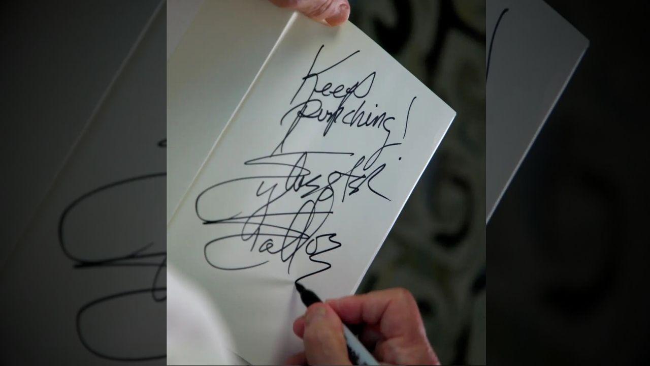 Photo of Sylvester Stallone signature