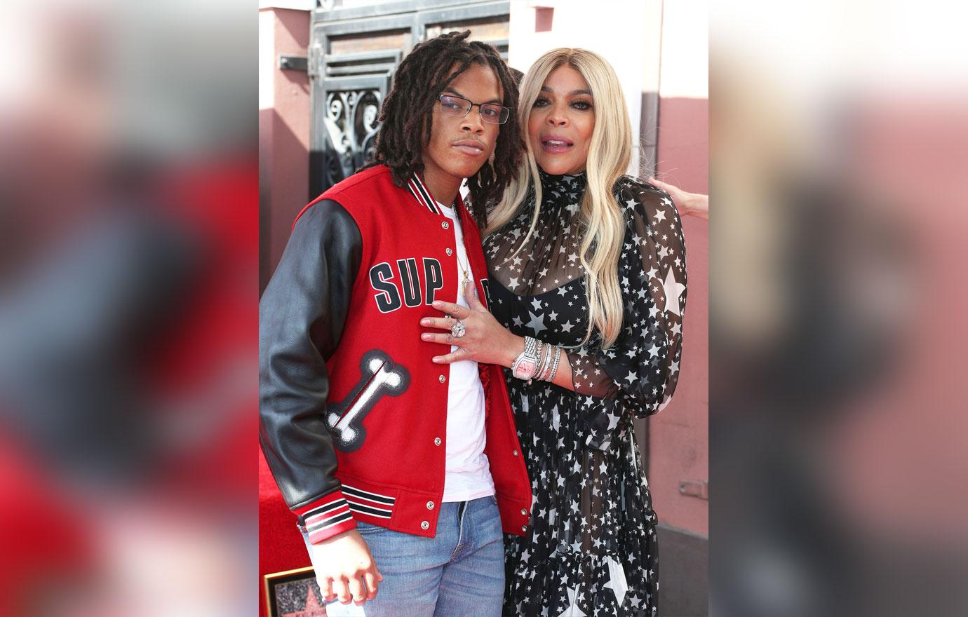 wendy williams son kevin jr returns home new york party trip talk show host return postponed