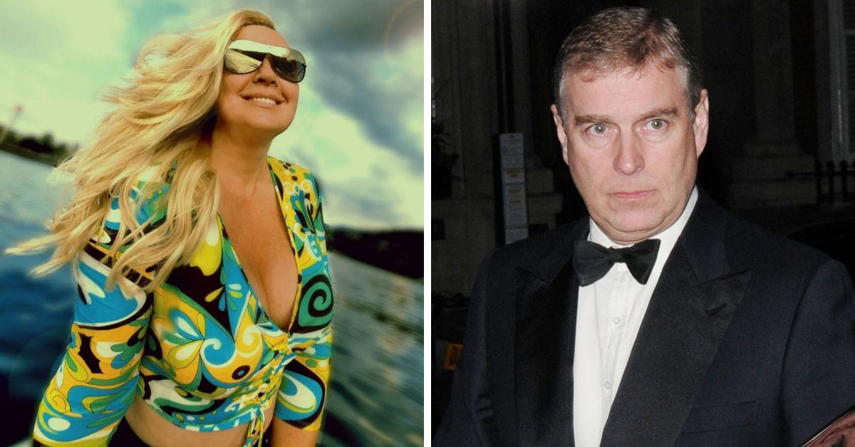 Split photos of Beatrice Keul and Andrew Windsor