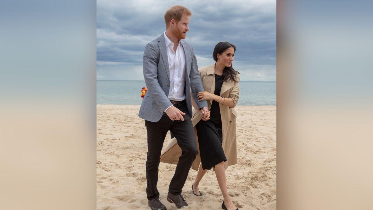 Photo of Prince Harry and Meghan Markle