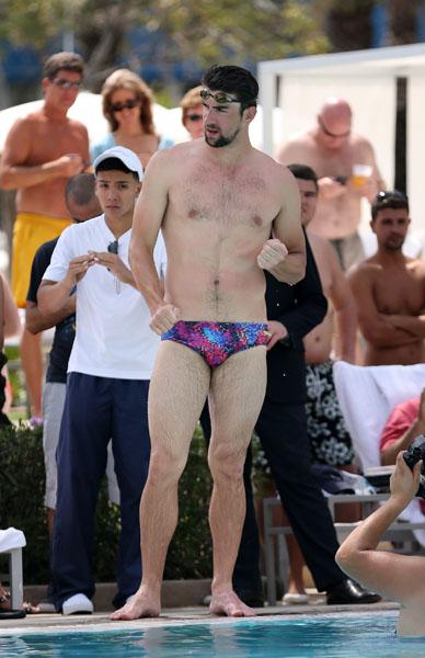 michael phelps torso