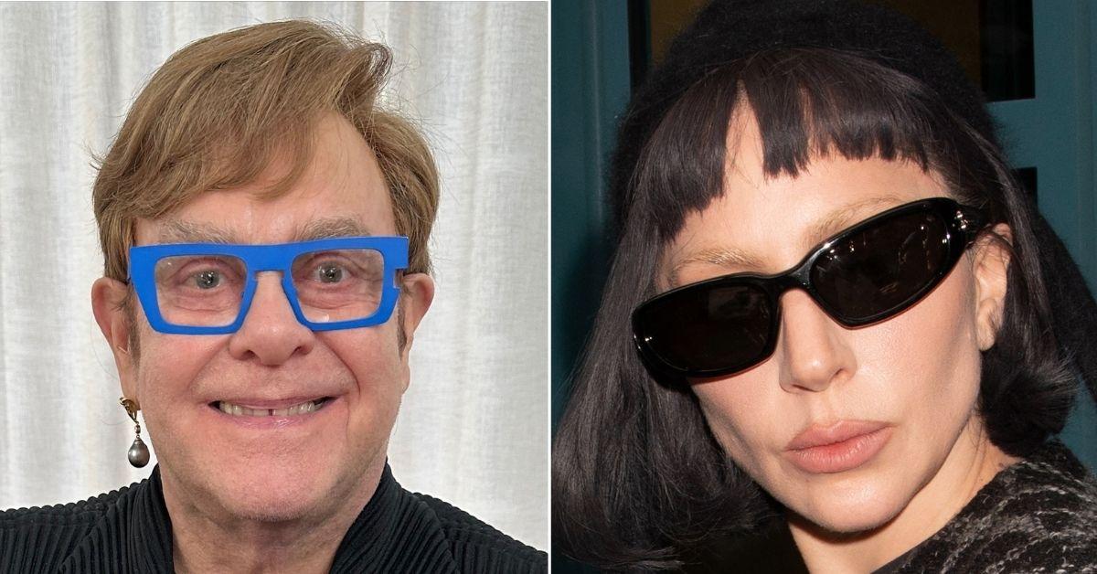 image of elton john and lady gaga