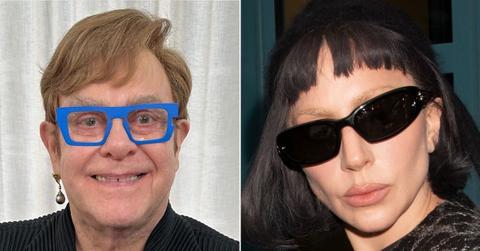 image of elton john and lady gaga