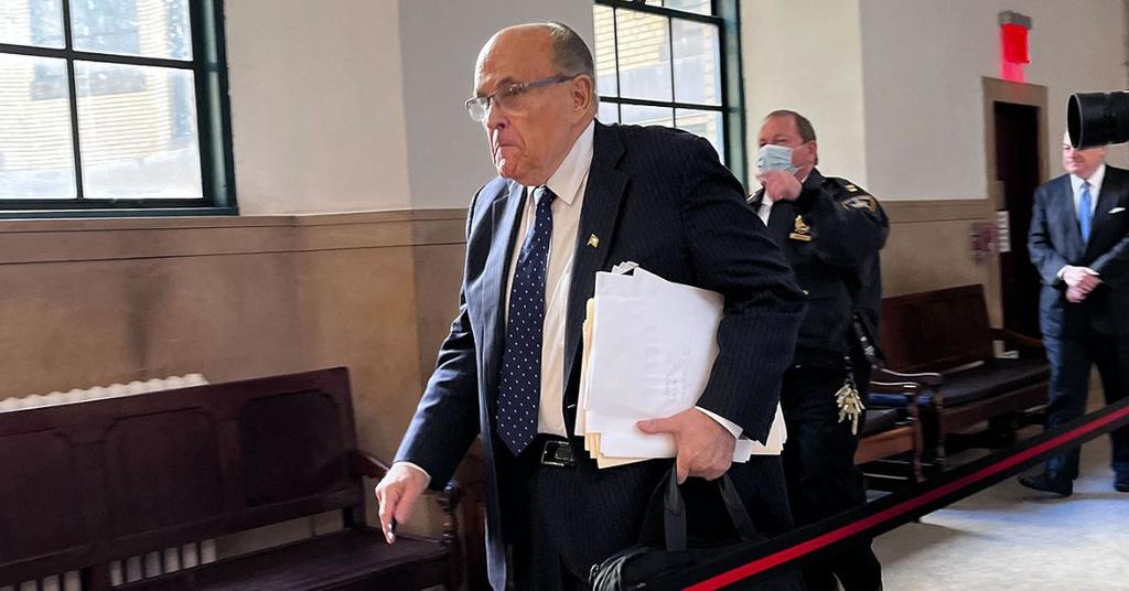 Rudy Giuliani Held in Contempt of Court in $148M Georgia Election Case