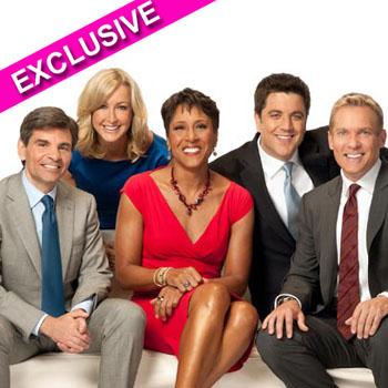 GMA's Robin Roberts celebrates co-host Sam Champion's dramatic