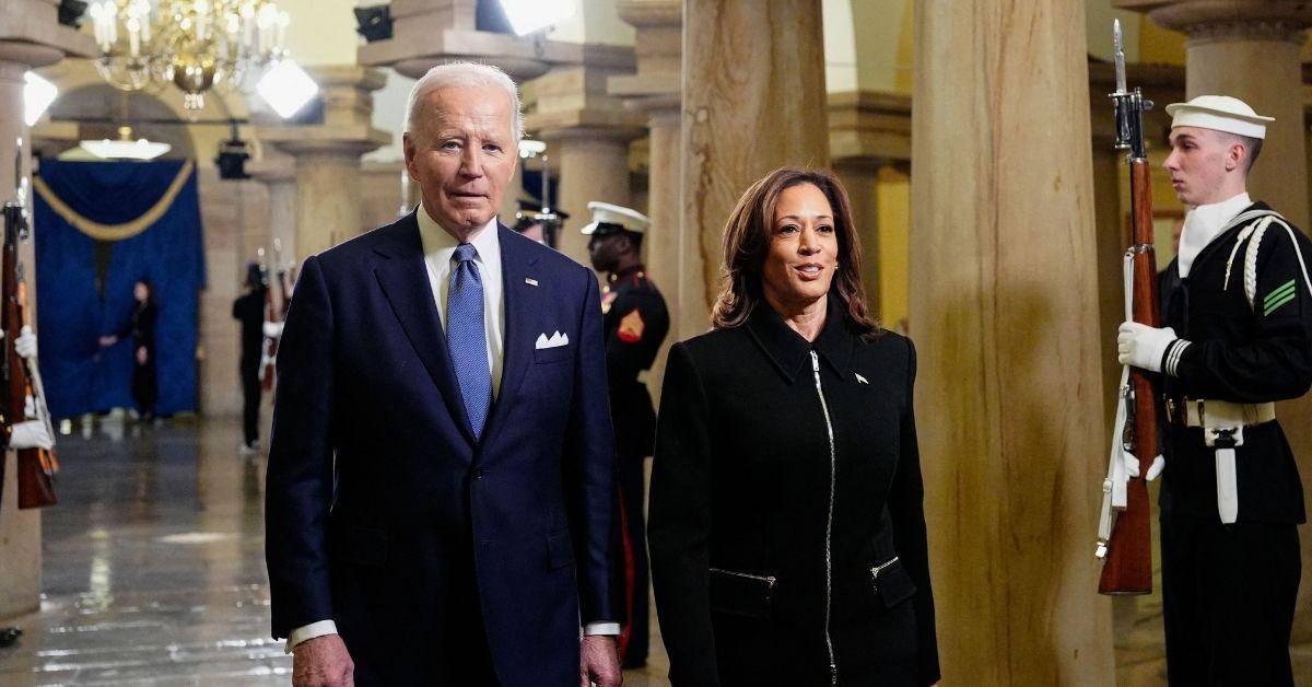 Photo of Kamala Harris, Joe Biden