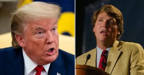 donald trump interviewed tuckercarlson pp