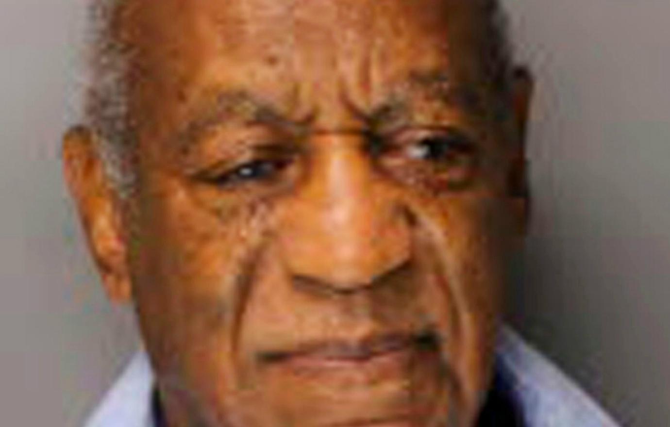 Bill Cosby looks perturbed.