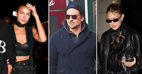 irina shayk not happy ex bradley cooper dating gigi hadid pp