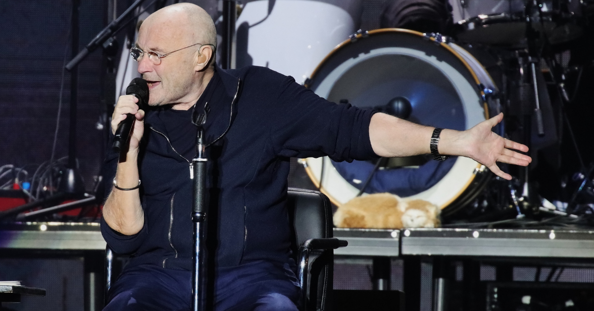 Phil Collins Has Son Drum During Genesis Show In Paris