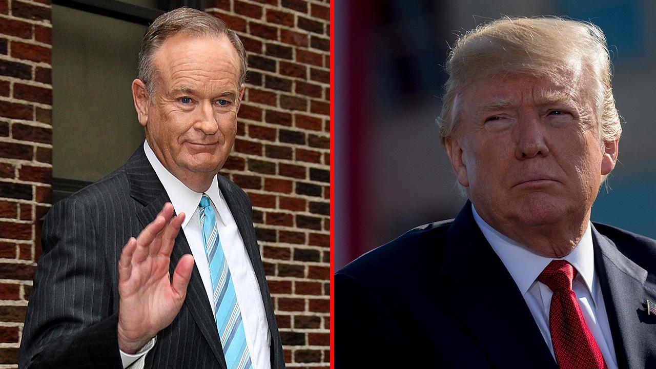 Photo of Bill O'Reilly, Donald Trump