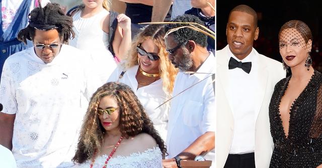 beyonce jay z skip vmas party cannes yacht jeff bezos tina knowles r