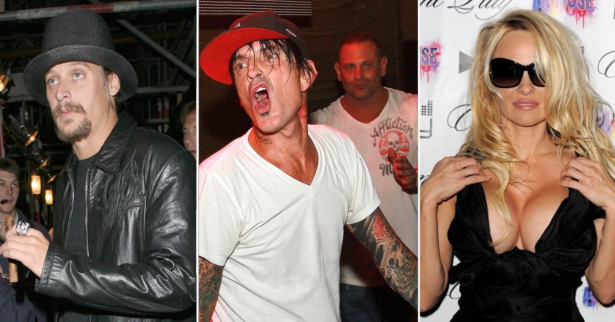 Kid Rock & Tommy Lee Went Head-To-Head Over Pamela Anderson, Sources Claim