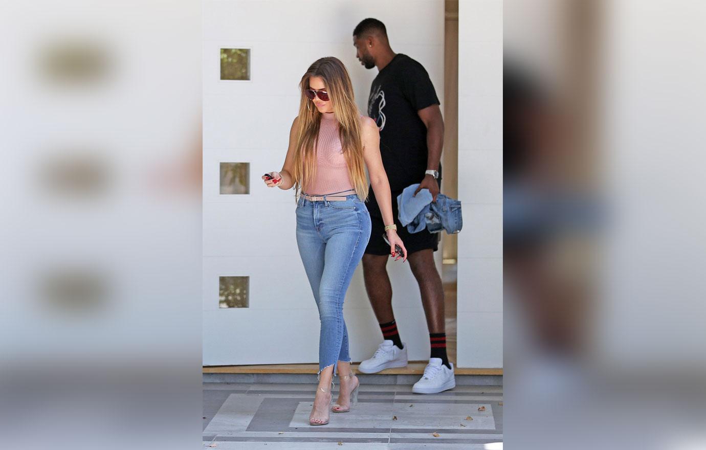 Khloe Kardashian Tristan Thompson house hunt bel air