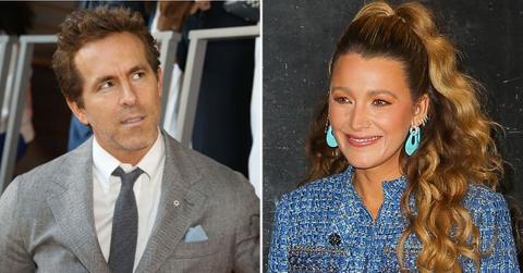 Split photo of Ryan Reynolds, Blake Lively