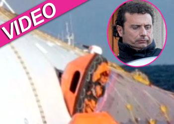 //francesco schettino tripped life boat