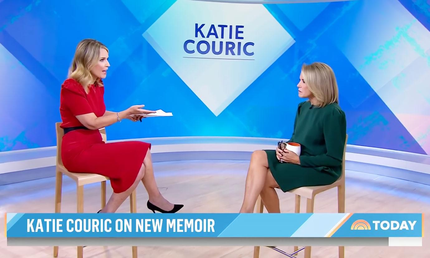 katie couric matt lauer disgusting reckless today interview book memoir savannah guthrie r