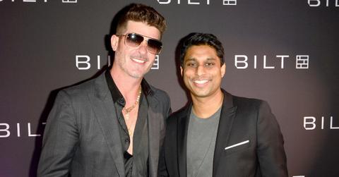 robin thicke performs private bilt event video pp