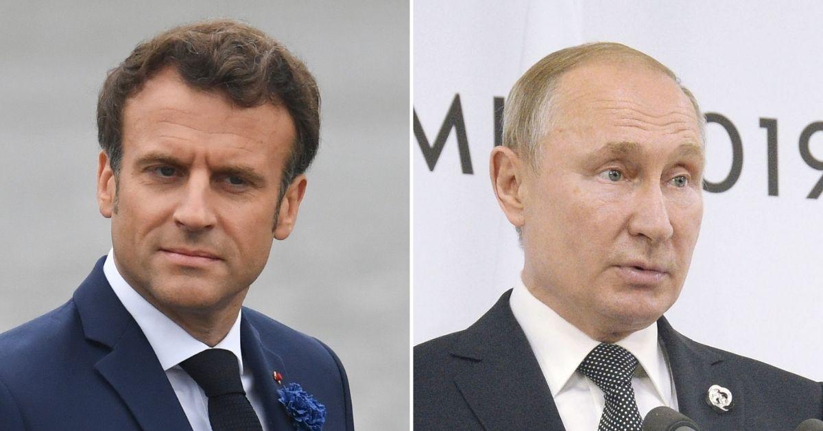 Vladimir Putin Disparages Joe Biden In Call With Emmanuel Macron