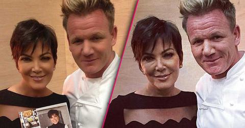 //kris jenner gordon ramsay newinstagram scandal