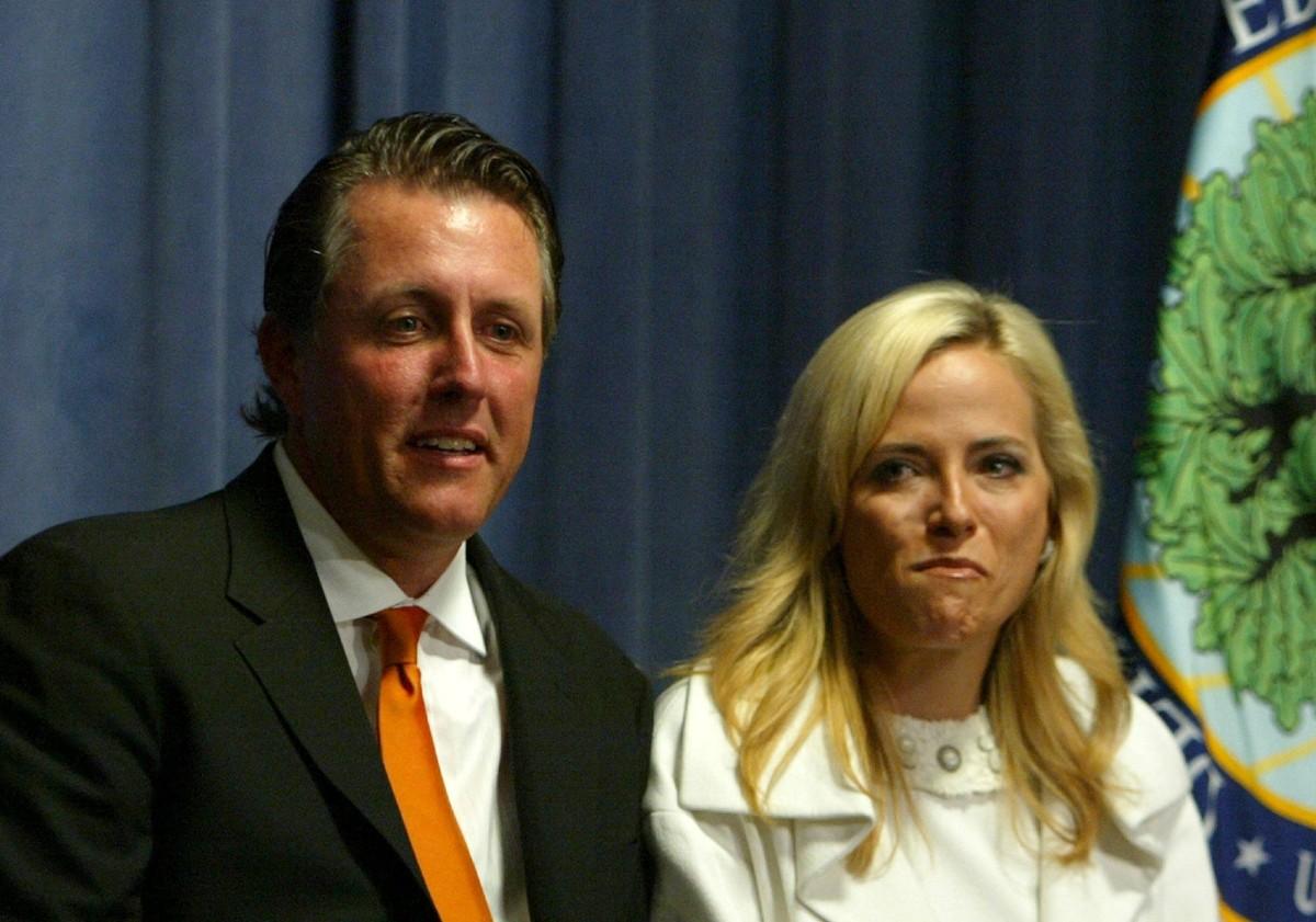 Amy Mickelson continues to support Phil with 'extraordinary grace' and 'unwavering love,' according to his spokesperson.