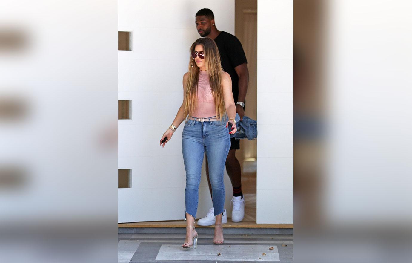 Khloe Kardashian Tristan Thompson house hunt bel air