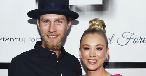 kaley cuoco pregnant baby after big bang theory ends