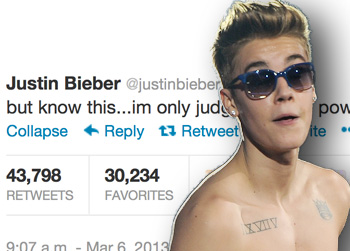 //bieber twitter rant