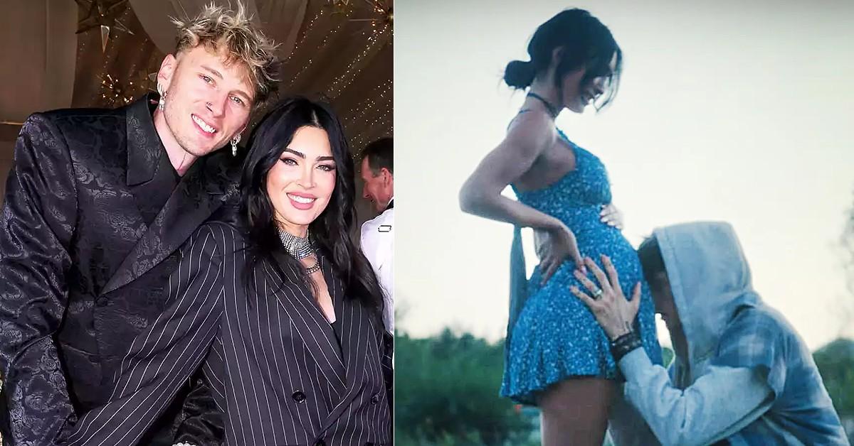 Megan Fox Sparks Pregnancy Rumors With Baby Bump In MGK's New Video - Is Megan Fox Pregnant Again? Fans Spot Clues In Recent Appearances
