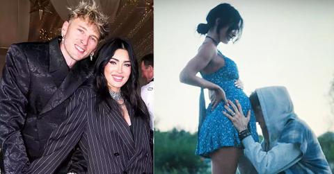Composite photo of singer Machine Gun Kelly and Megan Fox.