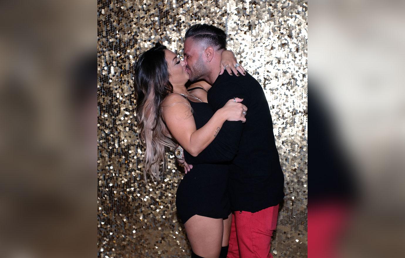 Ronnie Ortiz-Magro and Jen Harley celebrate the launch of Verge CBD