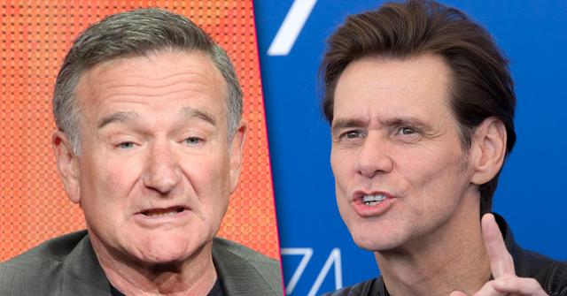 //Robin Williams Jim Carrey Bitter Feud New Book pp