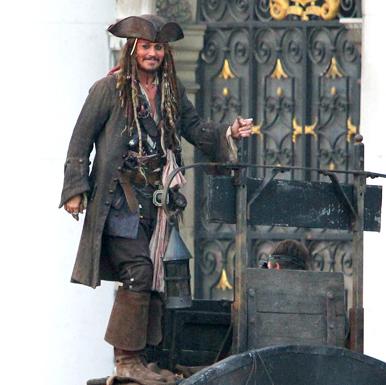 PHOTOS: A Pirate's Life For Johnny Depp