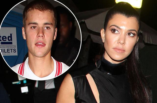 //justin bieber snubs kourtney kardashian grammy party pp