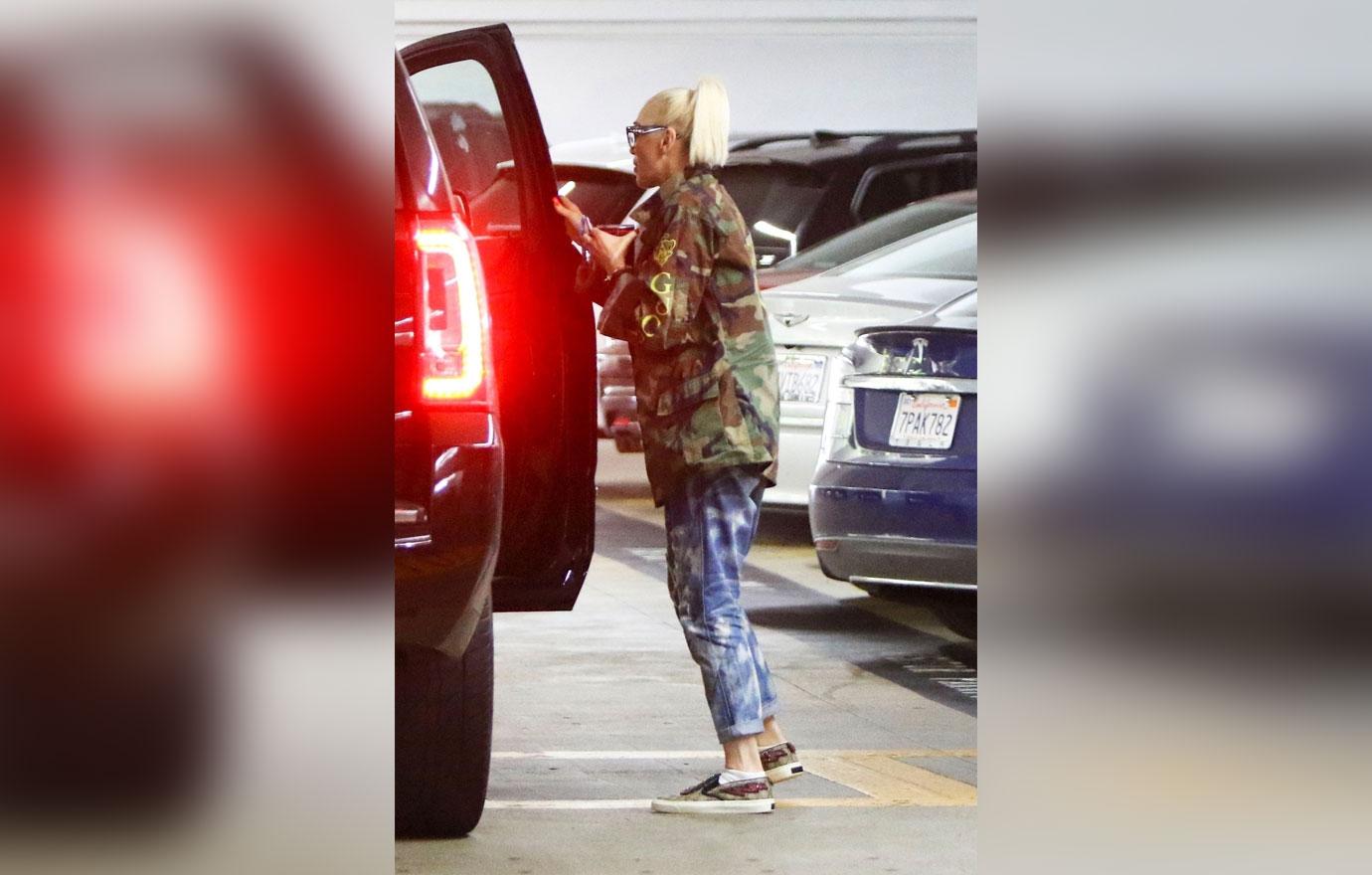 Gwen Stefani Spotted At Hospital