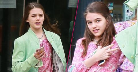 Suri Cruise Celebrates 13th Birthday In New York City