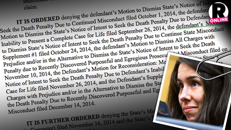 jodi arias dismissal denied