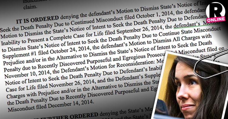 Laptop Porn Defense Denied! Judge Rejects Jodi Arias’ Request To Stop ...