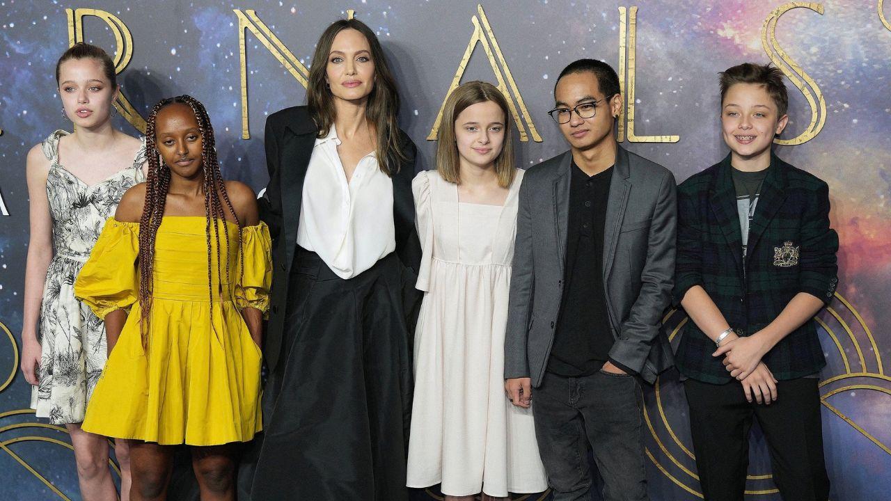 Photo of Angelina Jolie and Kids