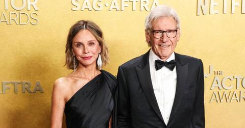 Photo of Harrison Ford and Calista Flockhart