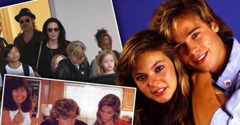 //angelina jolie brad pitt divorce evil snake friends family