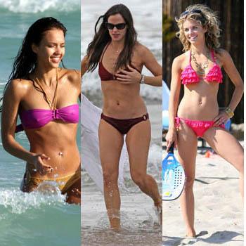 PHOTOS The Hottest Armed Bikini Babes In Hollywood